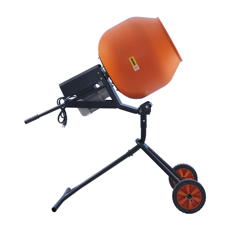 55L very small mixer beton Small size electric powered concrete mixer machine plastic drum concrete mixers for construction
