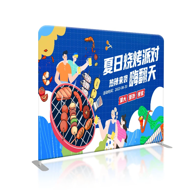 Custom Portable Stage Backdrops Fashion Show Trade Show Backdrop