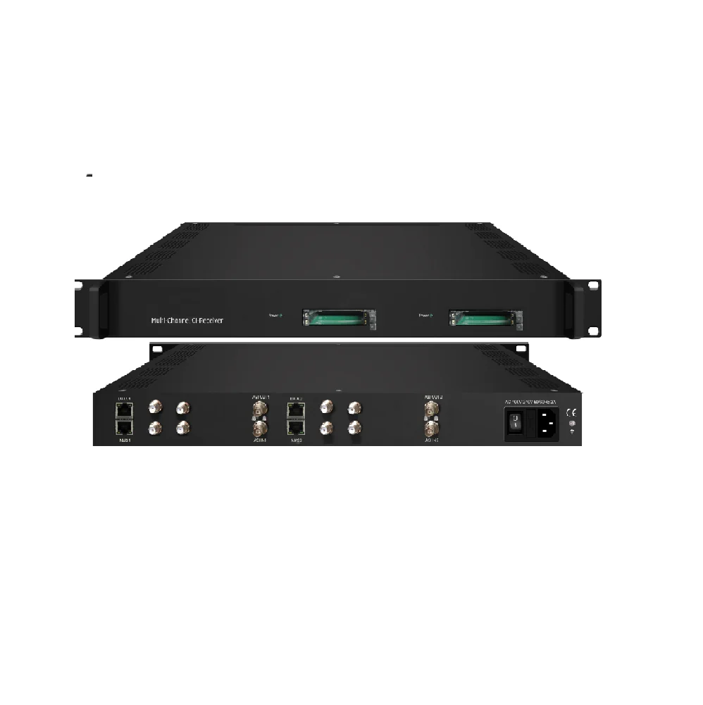 Jiexiang  8 in 1 HD 1080P CI Slot BISS Satellite IPTV Receiver