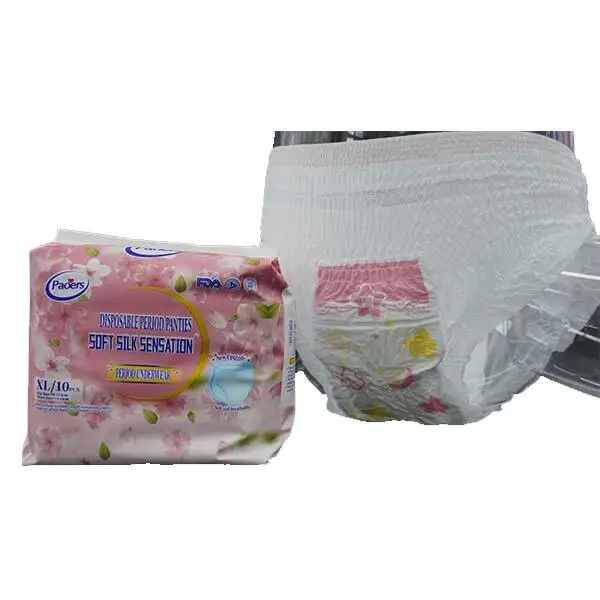 Xxxl Adult Diapers for Women Only Medical Briefs Women Disposable Diapers Pad Diaper Disposable Underwear for Women Woodpulp