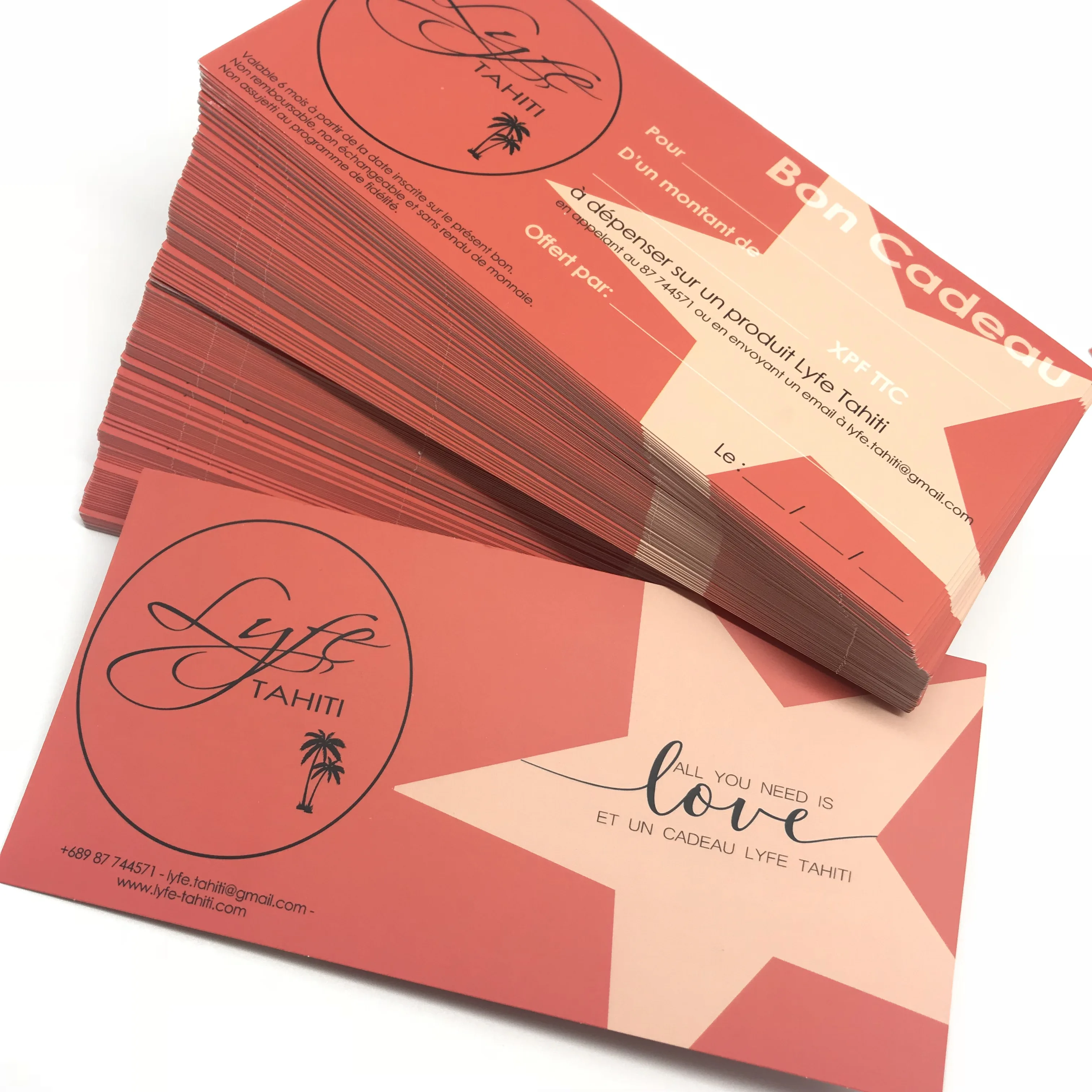 Custom Logo Blank Wedding Greeting Invitation Thank You Gift Notes Cards with Envelopes Stickers For Order Small Business