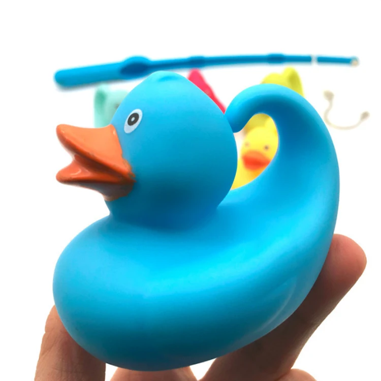 Custom Design Cute Soft Toy Swimming Floating Big Rubber Duck Bathtub Squeeze Sounding Squeaky Bath Duck