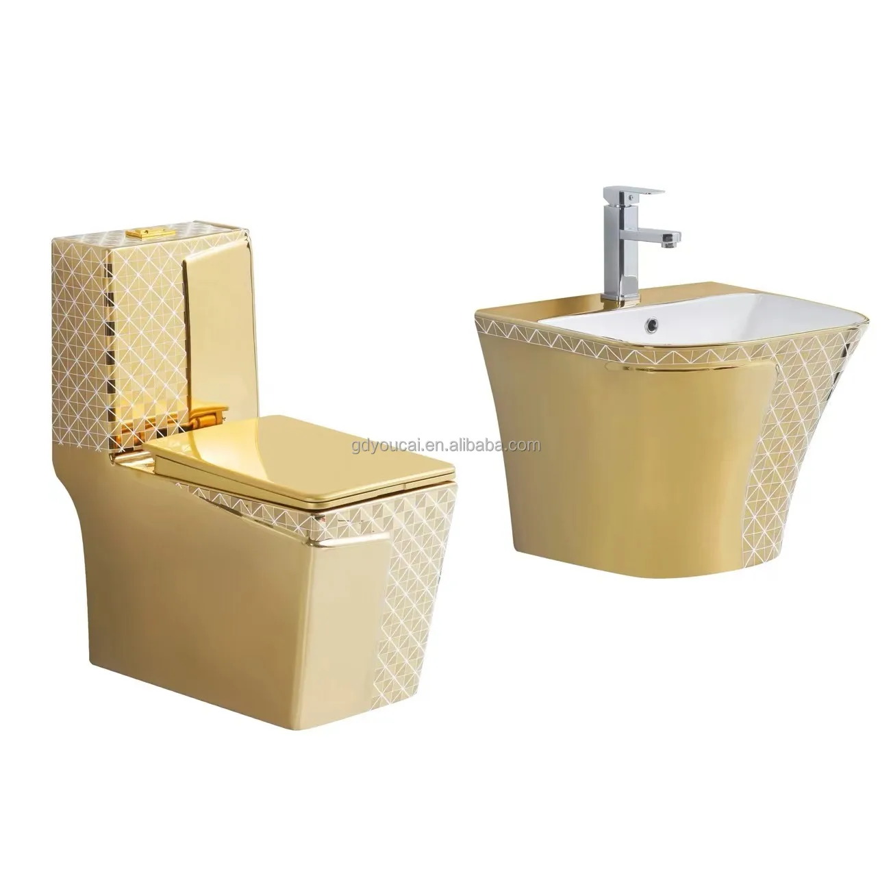 modern one piece ceramic wc toilet bidet toilet Wholesale multicolor blue colored toilets for bathroom