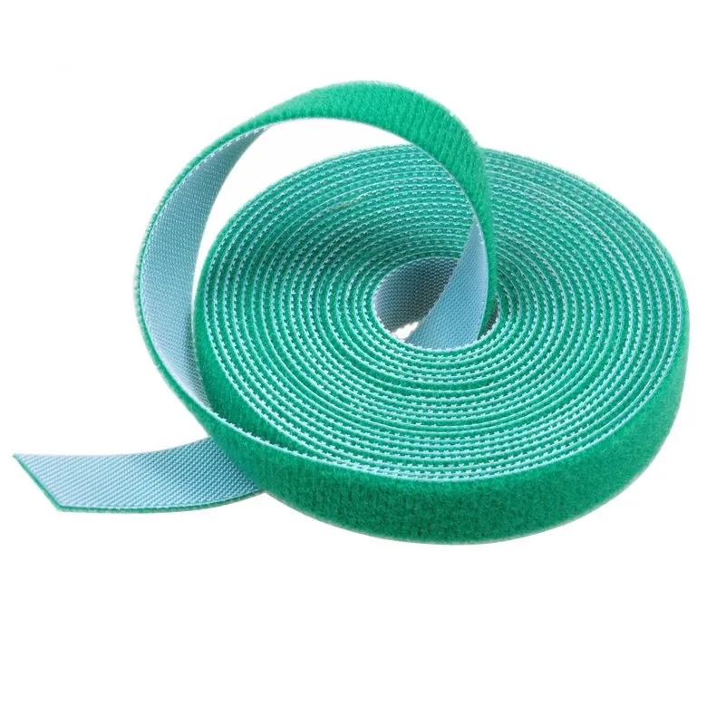 Manufacturers wholesale color nylon back to back Velcro buckle with data cable Velcro binding tape