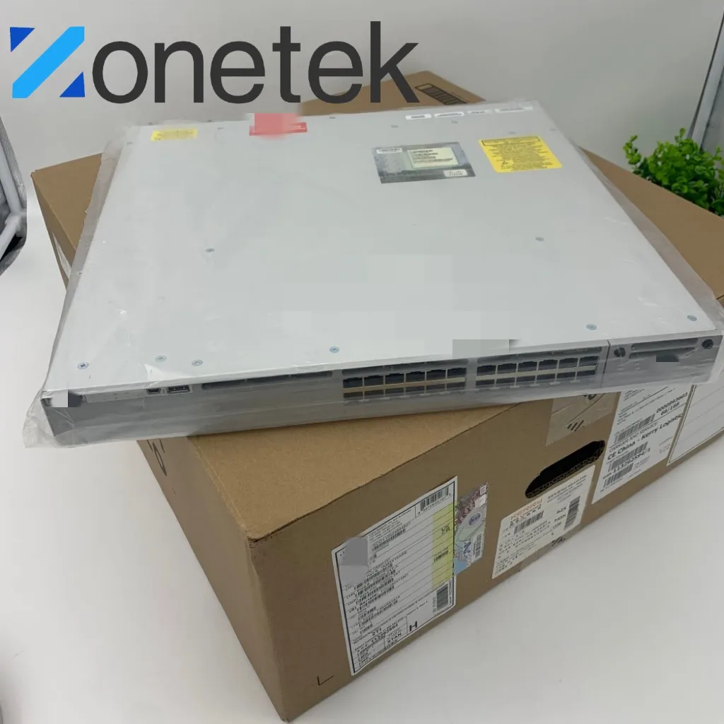 NIB Good Price 9300 series 24 port managed gigabit Network Essentials ciscos switch C9300-24T-E