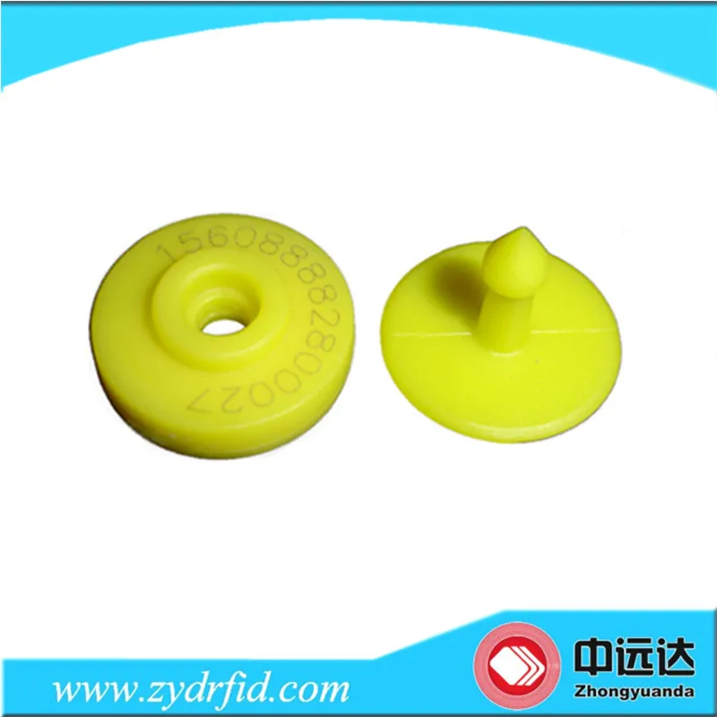Wholesale rfid animal chip cattle numbering ABS tag livestock UHF ear tag for cow
