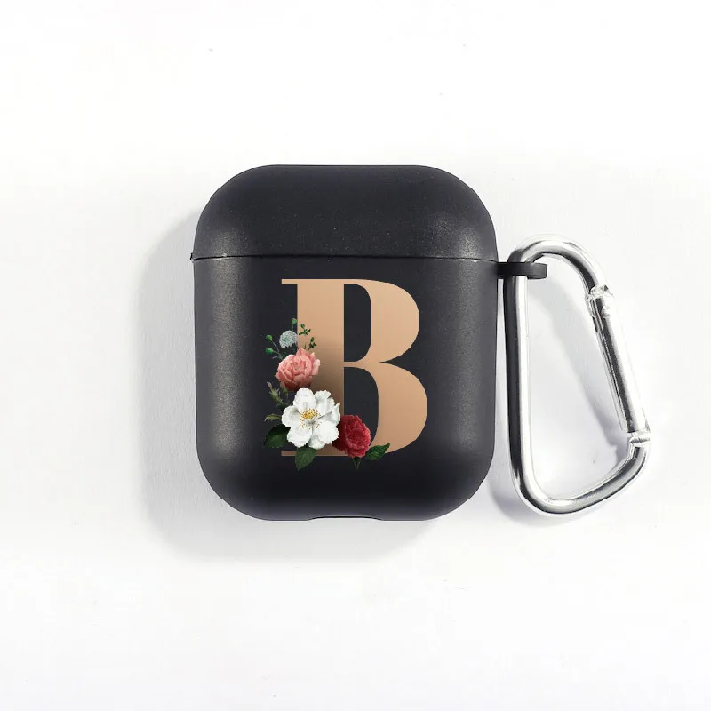 Rose gold Initials Alphabet U Protector Cover Popular Earphone Case for Airpods 3.jpg