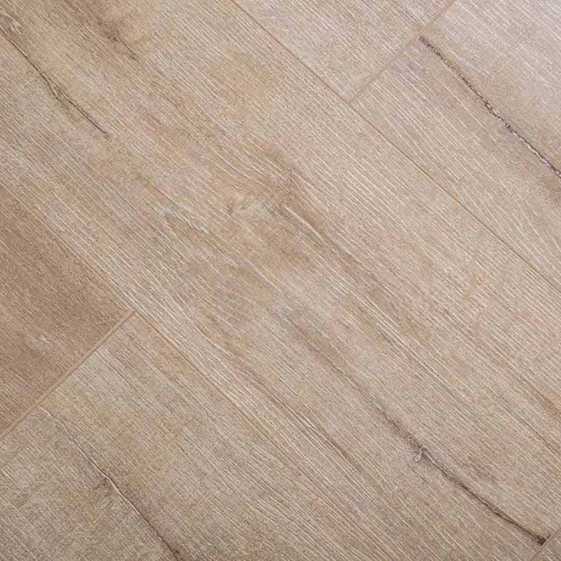 
China 12mm thickness deep embossed surface price laminate flooring used in offices (LN983) 