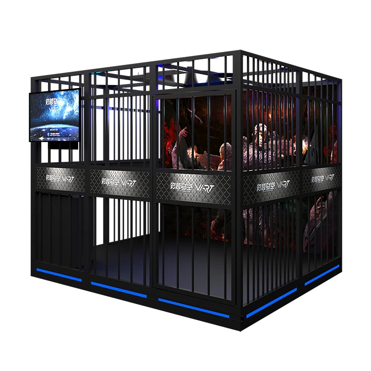 360 Degree View Virtual Reality Multiplayer Shooting Games VR Space Walking Simulator With Headset