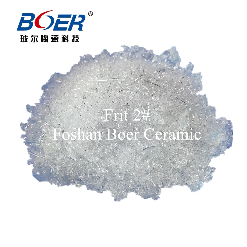 Low Temperature Frit 2 for glass ceramic glaze or as low molten materials for sealing in glass ceramics refractory