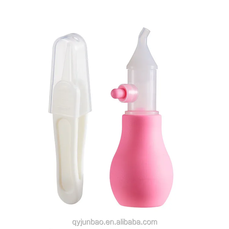 Factory 2023 New design Safety Soft silicone baby nasal aspirator Pump waterproof vacuum Baby Nose Sucker Cleaner