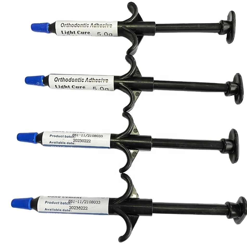 Denxy Dental High Quality Orthodontic Adhesive Blue/green Glue Bonding System Orthodontic Bonding/  light cure Composite