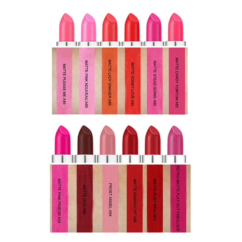 makeup suppliers china matte liquid lipstick private label waterproof long lasting with lipstick set box