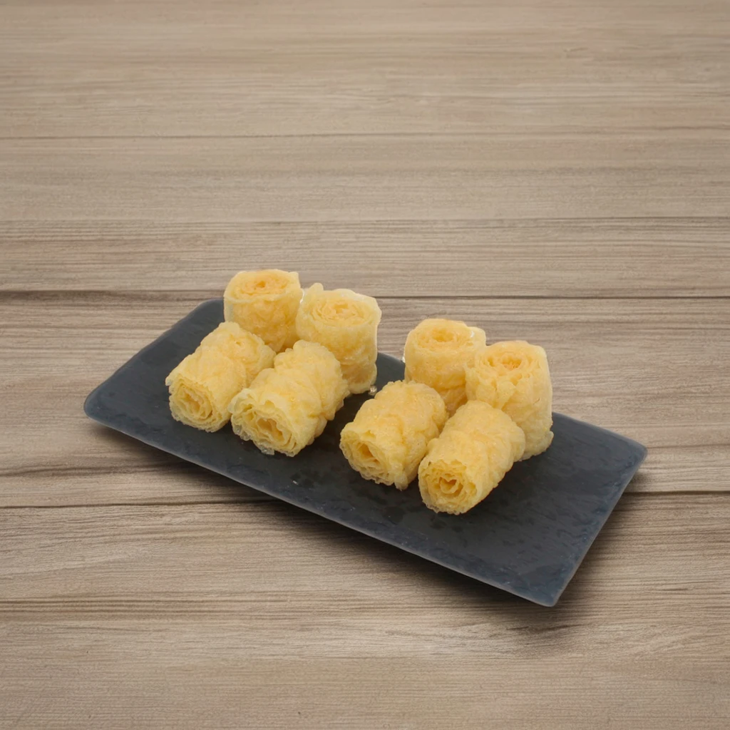 FRIED BEAN CURD SKIN,Hot Pot Food Fried Beancurd Rolls