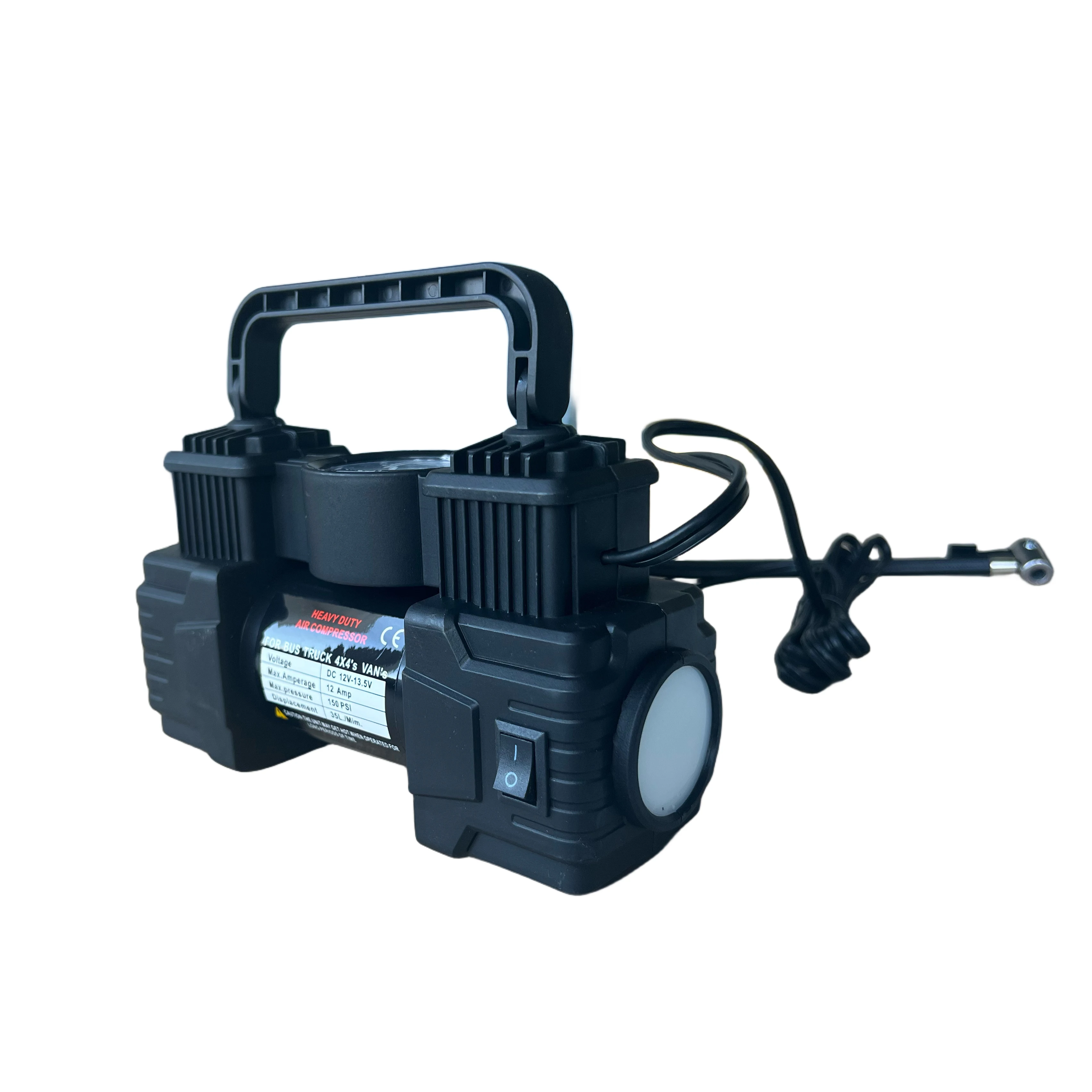 Factory Direct Cost-effective Portable Rechargeable Tire Inflator Car Accessories 12v Air Compressor Air Pump