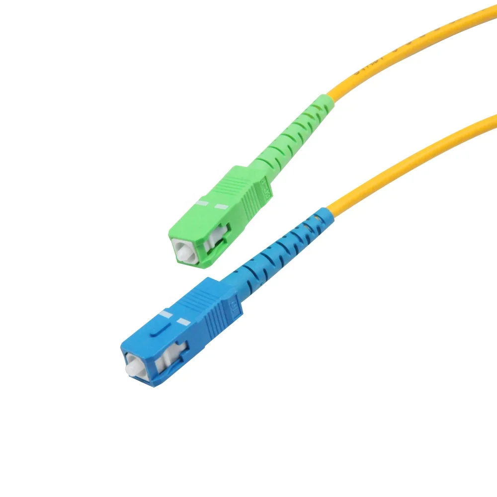 Factory Price fiber patch cord aqua sc/apc-sc/ups 18m 3m 0.25 10g fiber optic ftth patch cord