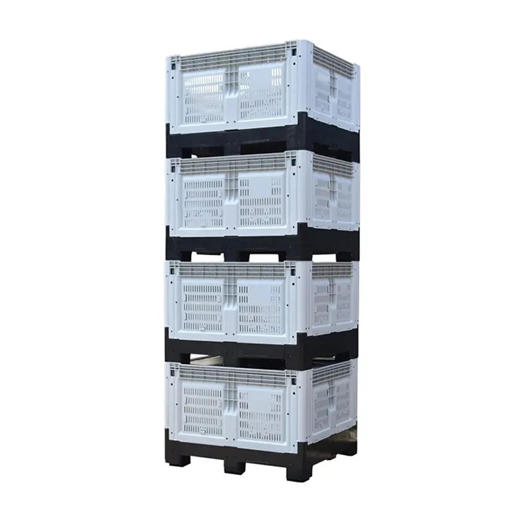 HDPE PP контейнер большой складной пластиковый ящик для поддонов