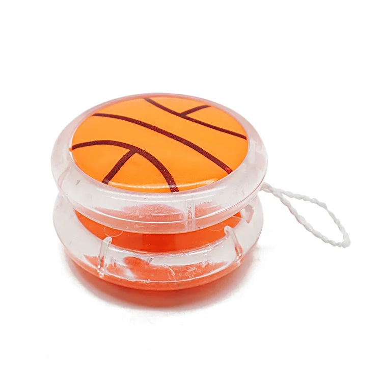 Promotional Classic Cheap Retail Gift Souvenir Toy Clear Plastic Yoyo