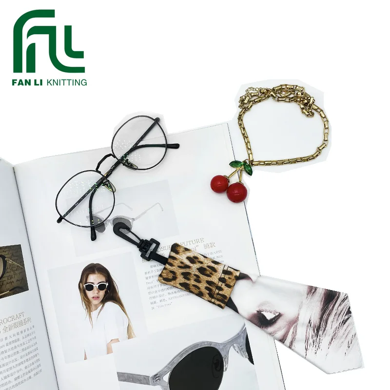 
Portable digital transfer optical lens glasses microfibre cleaning keychain cloth 