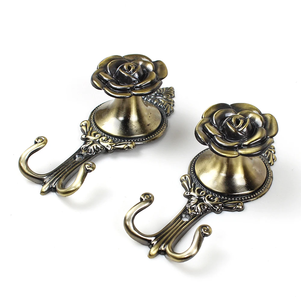 High quality crystal curtain wall hook wholesale factory supply metal curtain tie back