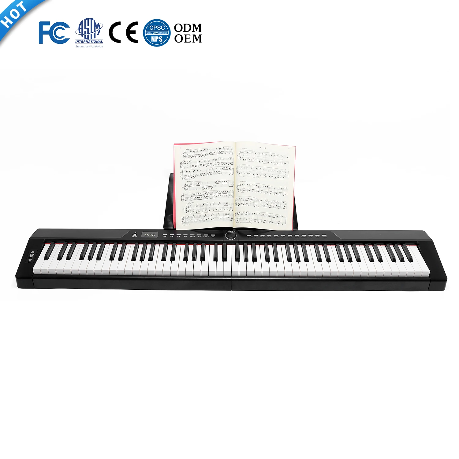 88 Keys Electronic Keyboard Piano Touch Response Keys With Midi Piano For Sale