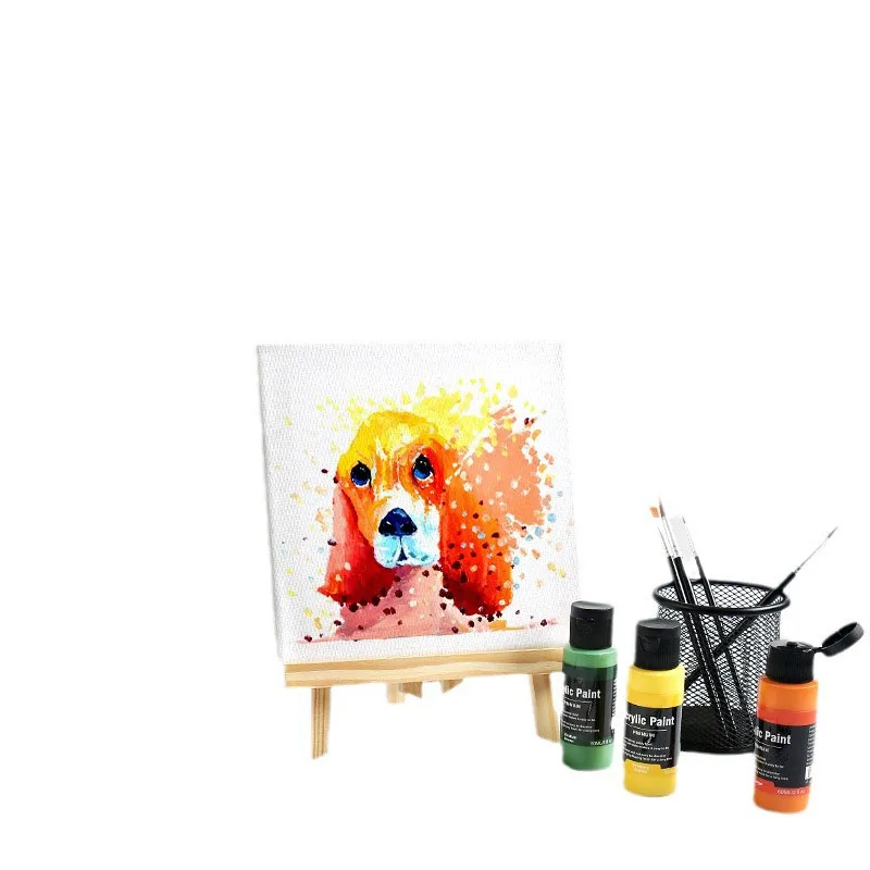 Meihui Art Non-Toxic 2oz 60ml Bottles Rich Pigment 24 36 Colors Acrylic Paint Set for Adults Canvas Painting No Fading