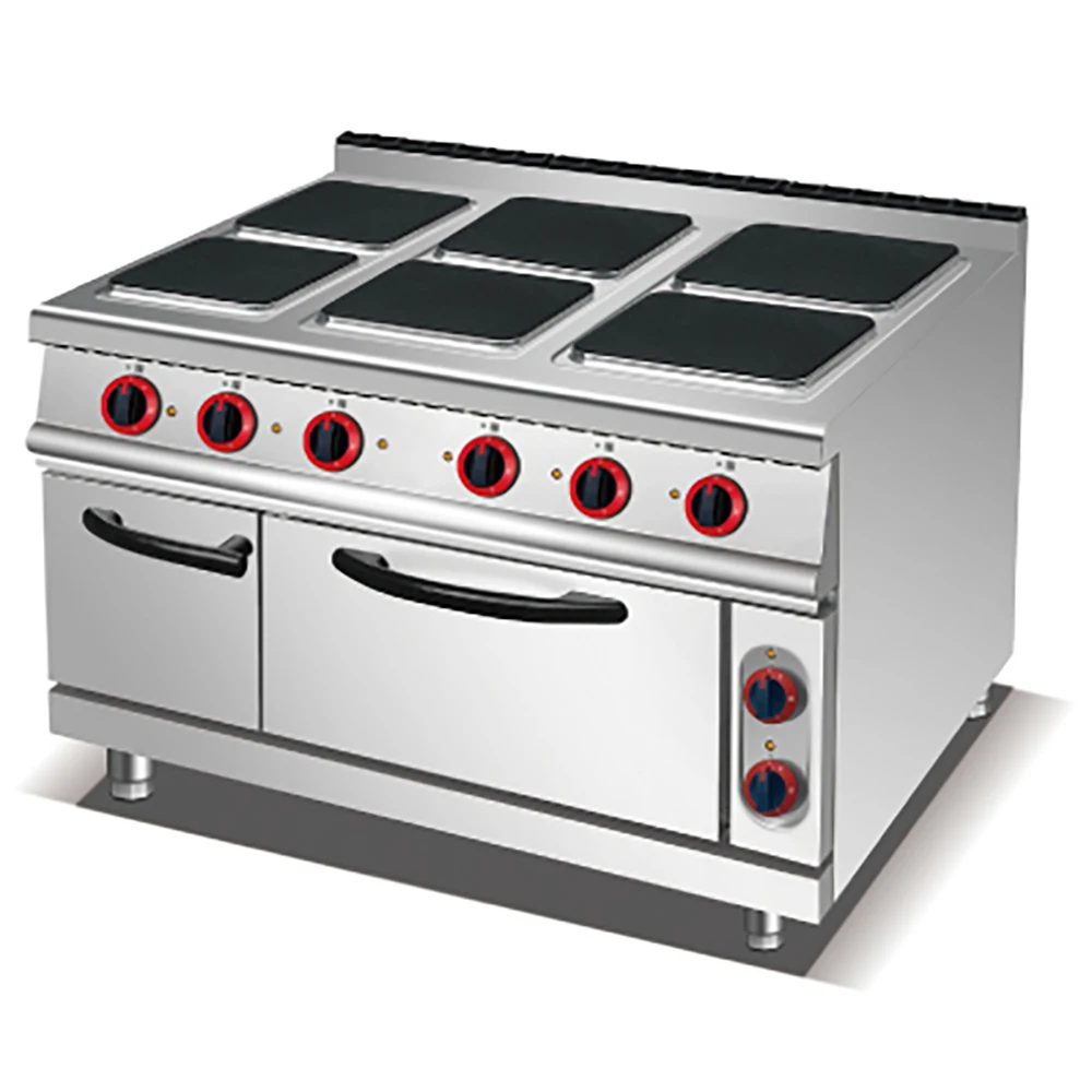 HY-998 Электрический 6 плита с духовкой