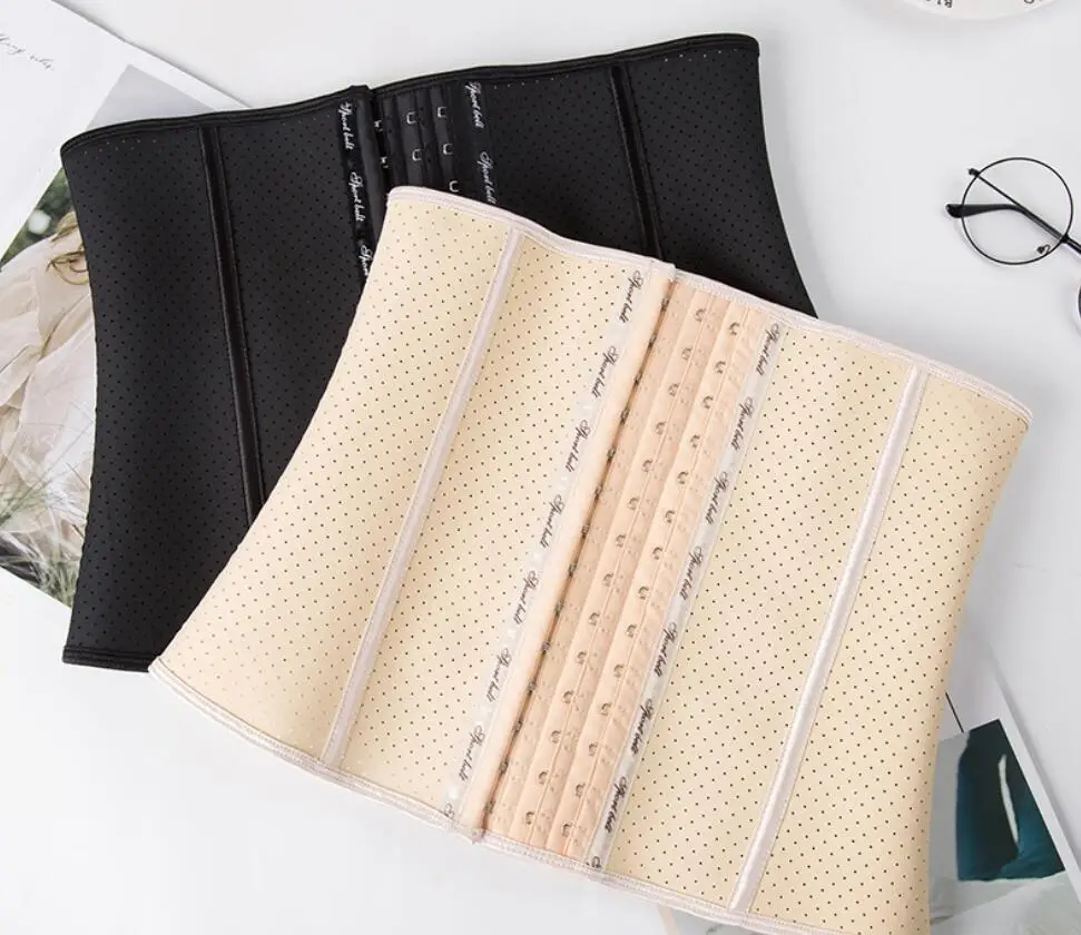 High Quality Latex Breathable Waist Trainer Corset Cincher Body Shaper