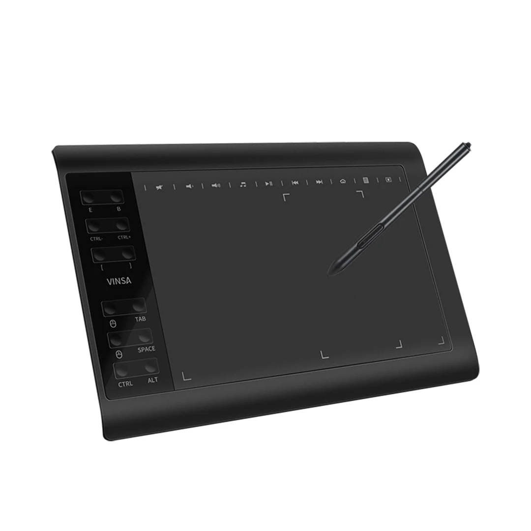 Отличная сделка! Графический планшет Vin1060Plus 10x6 дюймов 5080Lpi 233pps