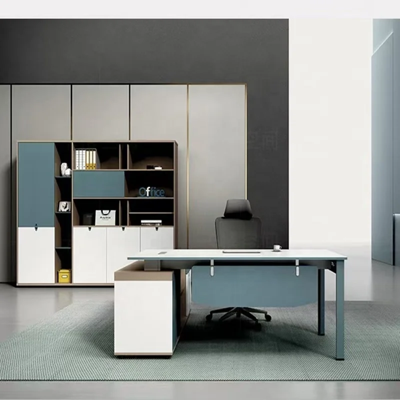 Modern Office Furniture Type Executive Manager Desk L Shaped