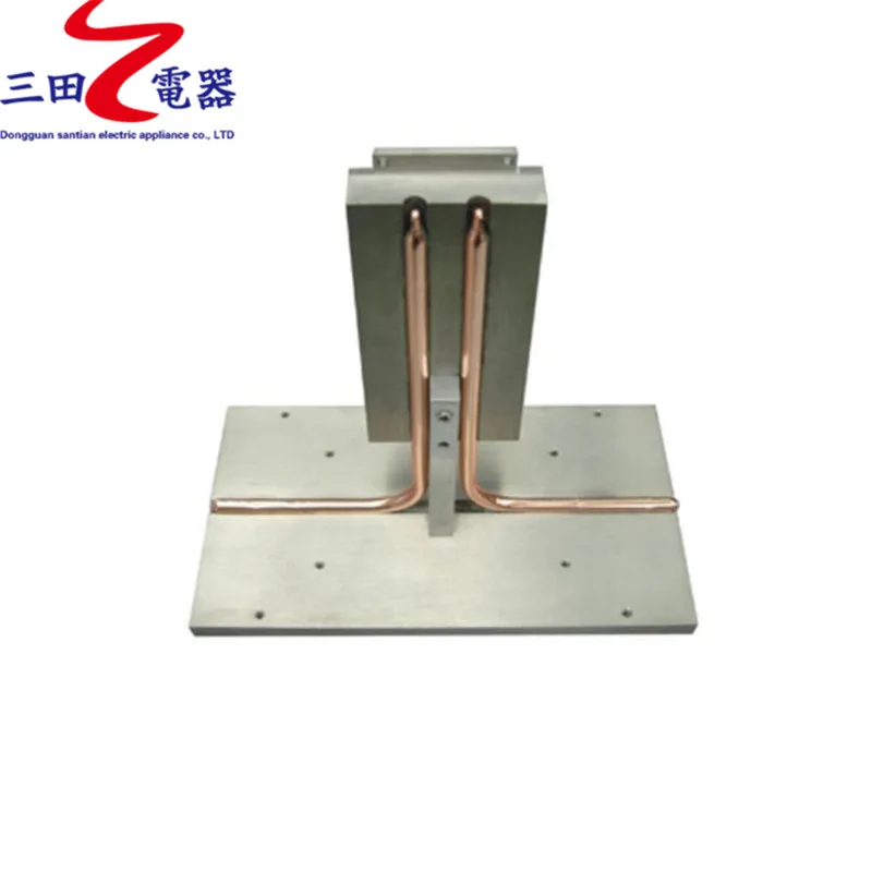 Can be customized LED high power water cooling plate 100W heat pipe heatsink