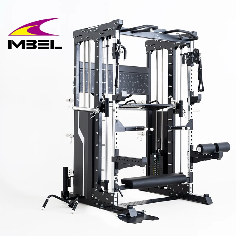 Multi Function home use Smith Machine with Weight Stack wholesale gym equipment Manufacturers