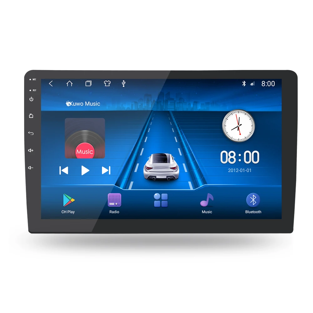 Good quality GPS Navigation Car Radio Multimedia Video Players Android double din inch manufacture wholesale TS8