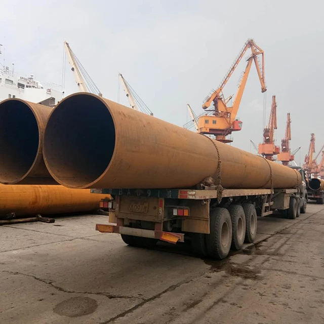 factory price carbon steel pipe linsen 1000mm diameter API X60 LSAW 1500mm diameter steel pipe fast delivery