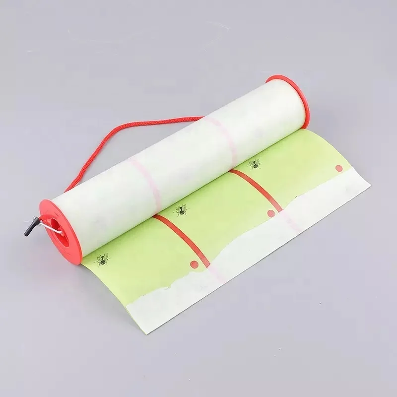 Hot Sale Hanging Fly Ribbon Catcher Giant Fly Traps Sticky Fly Trap Roll