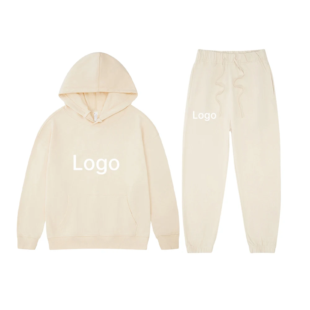 2025 New Product Windproof Oversized Pullover Unisex French Terry Cotton Hoodie