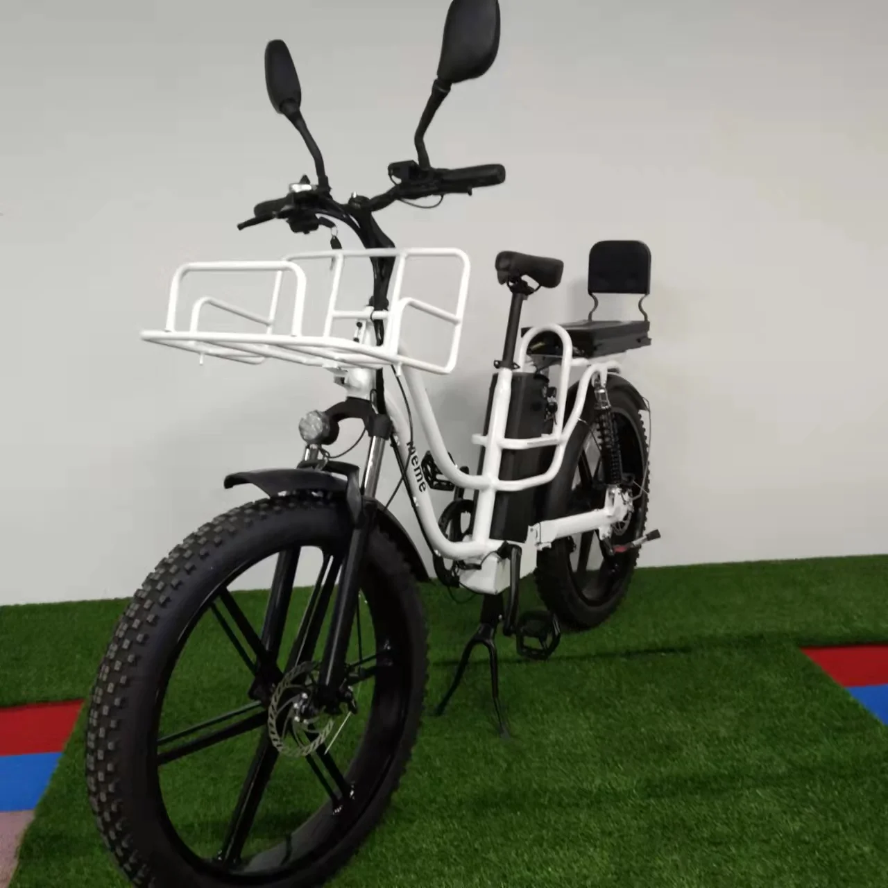 electric cargo bike 1000W motor 32Ah/48V battery  60km/h 26inch aluminum alloy frame full suspension 7 speed ELECTR FAT BIKE