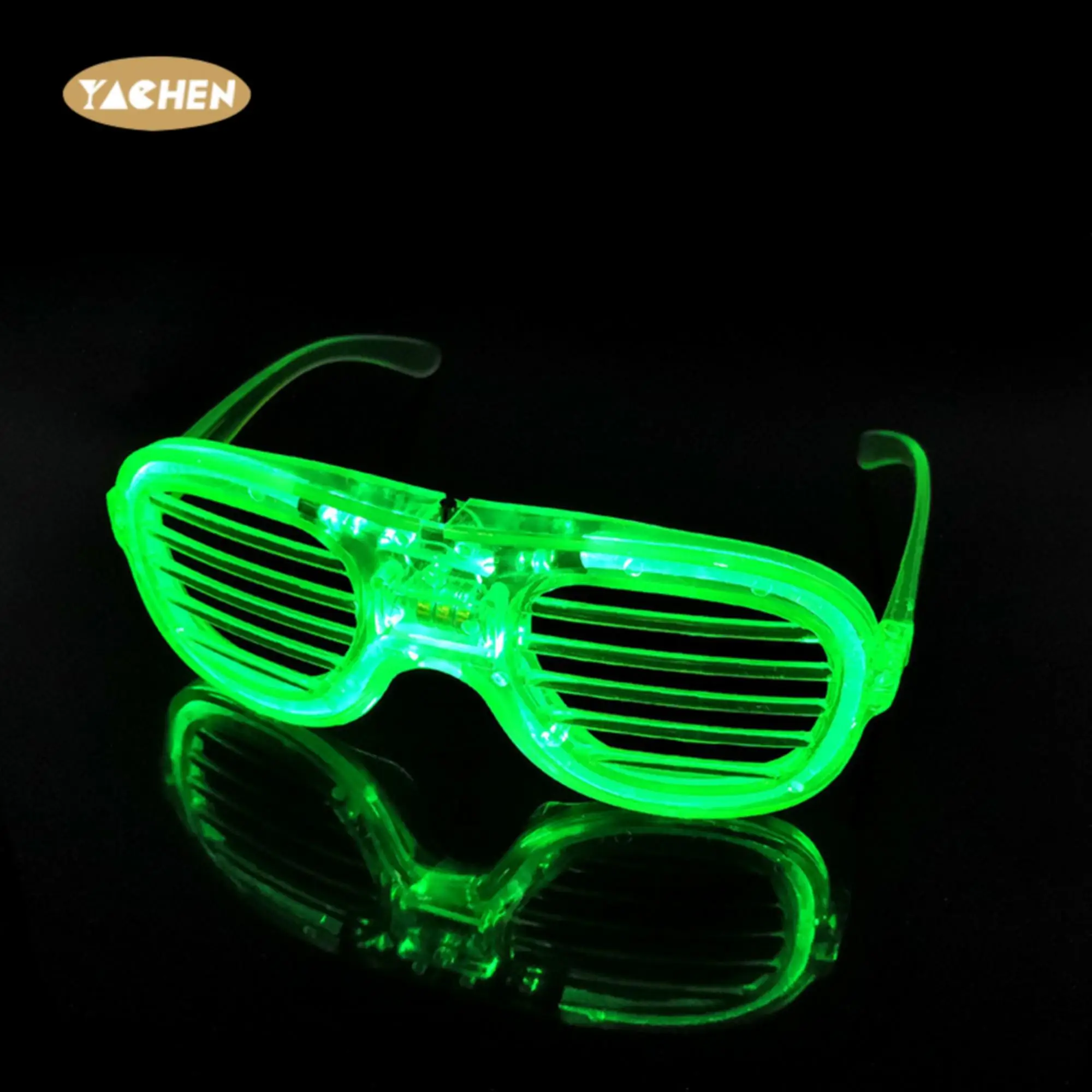 Yachen Party Novelties Glow In The Dark Toys Led Light Up Toys Led Party Glasses New Year Christmas Favor for Kids Adults