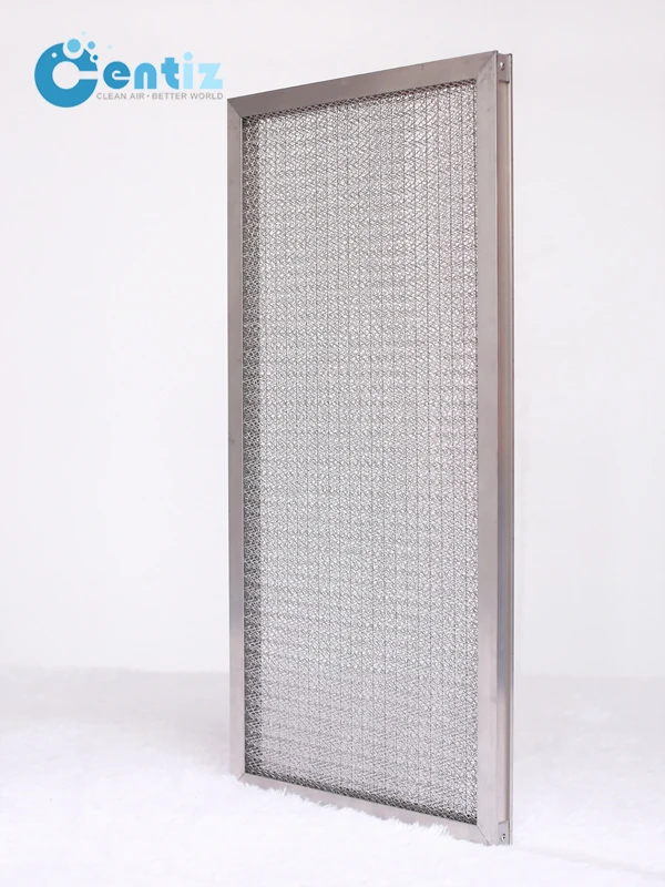 Manufacturers direct sell Aluminum Build metal G4 Mesh filter for Air Condition pre air filter