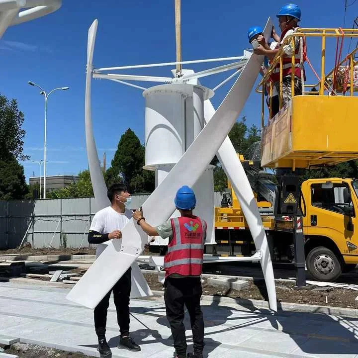 Vertical 5kW 10kW 20kW 50kW Windmill with MPPT/ Hybrid Charge Controller Wind Turbine Generator