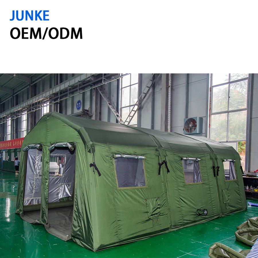 Индезактивационная надувная палатка по индивидуальному заказу, новая уличная большая палатка для кемпинга, медицинская пожарная палатка, спасательная палатка, Заводская розетка