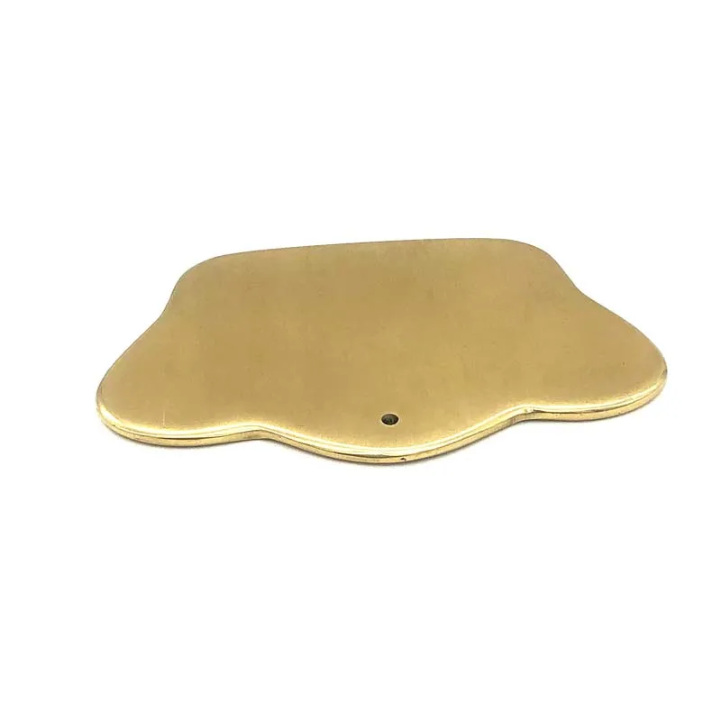 
Copper Gua Sha Scraping For Facial Massage Gold Beauty Face Slimming Massager Stick 