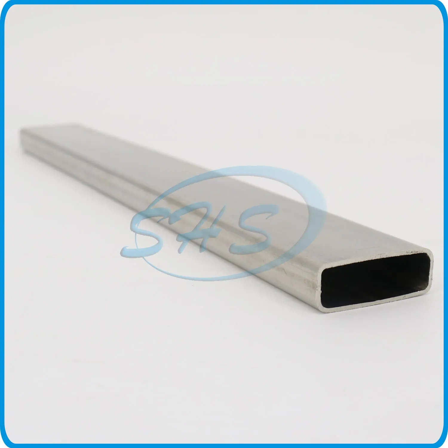 Customize AISI 201 304L 304 316L Stainless Steel Flat Pipes Tubes with Polishing Surface for Construction Furniture Decoration