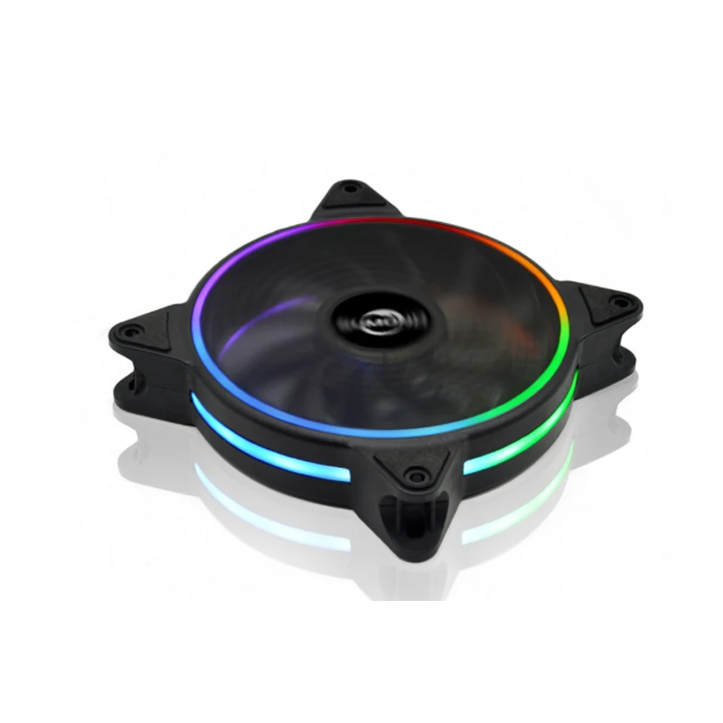 Aigo Ar12 Pro 120mm Pc Computer Case Fan Cooling Cooler 6pin Adjustable Rgb Led 12cm Mute Ventilador Argb Fans Adjust Speed Aura