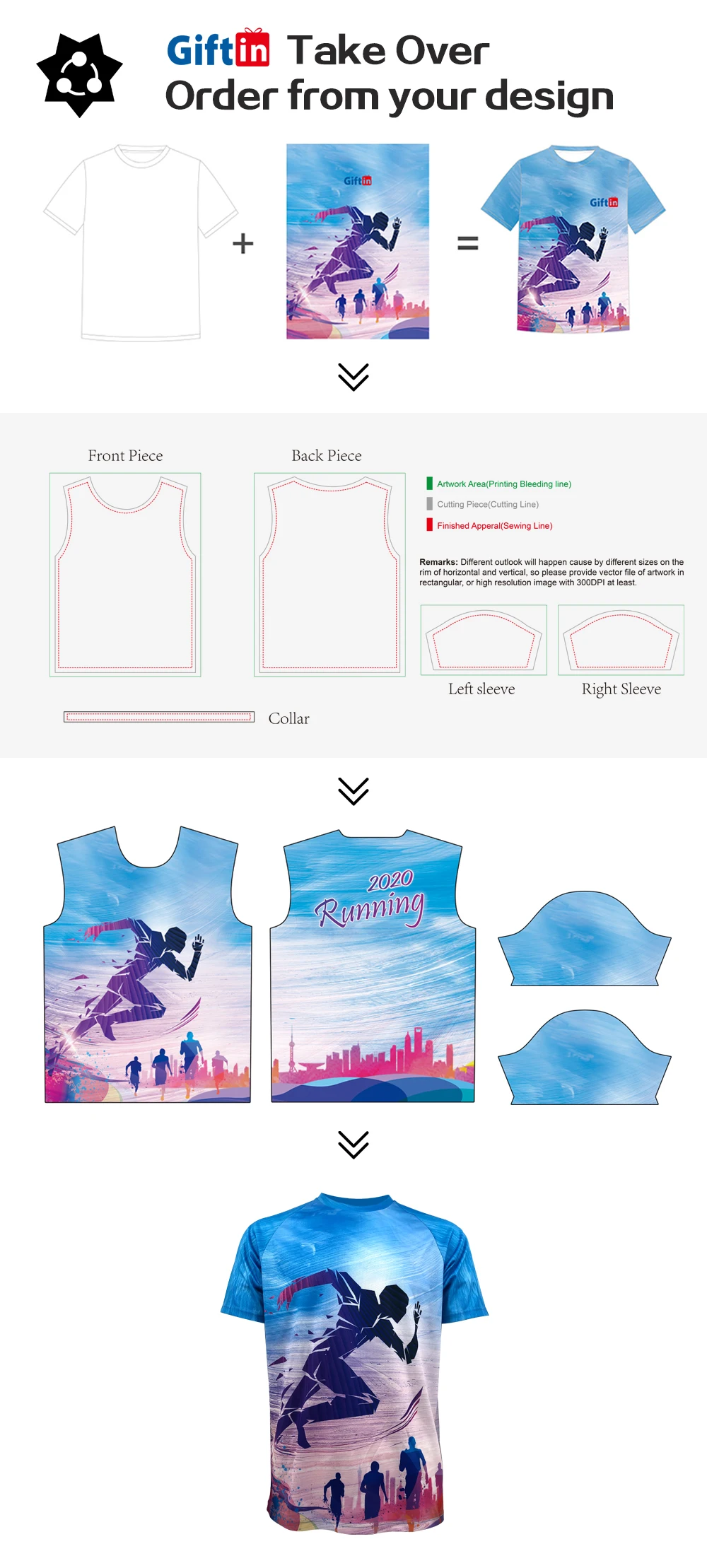Custom Full Color All Over Print Long Sleeve Crewneck Event T Shirt Athletic Fit Digital Full Print Sublimation Sports T-Shirt