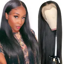 Natural Remy Wig Brazilian cuticle aligned hair HD full lace wig with baby hair lace front Wigs Human Hair  For Black Women