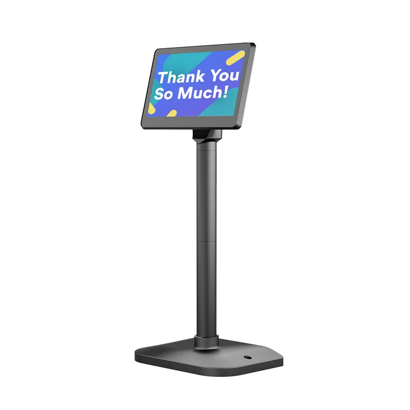 epos system extension screen pole POS customer display IPS LCD