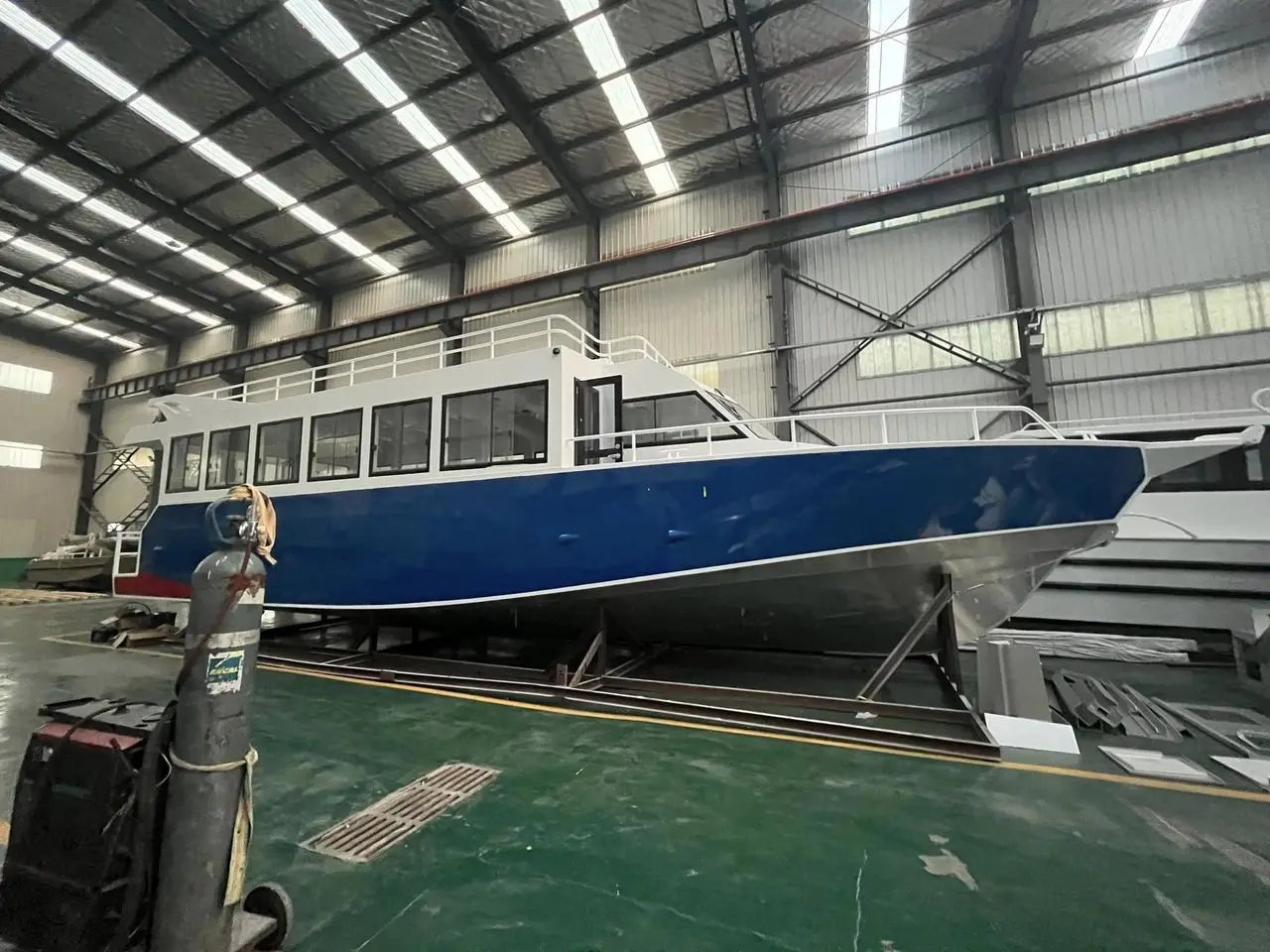 Deep V 15m Aluminum Passenger Tourist Ferry Boat with New Condition for Island Transport