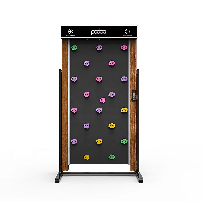 intelligent electric bouldering wall automatic treadwall climbing indoor outdoor exercise fitness rock climber