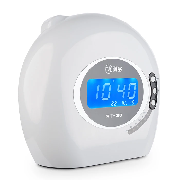 Attendance Time Recorder Thermal Card Punch Machine with digital screen